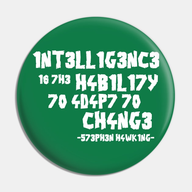 Intelligence is adaptation Pin by yukiotanaka