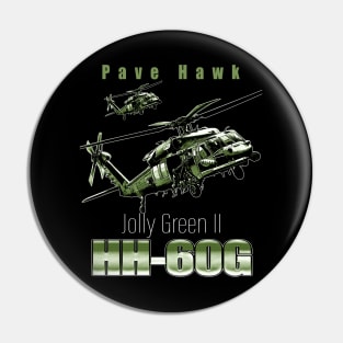 Pave Hawk HH-60G Search and  Rescue Helicopter Us Navy Air Force Pin