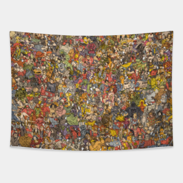 Pop culture tapestry clearance