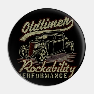 Oldtimer Rockability Performance Retro Vintage Car Pin