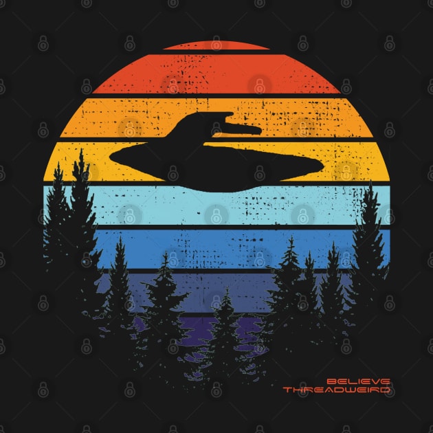 I Want To Believe by ThreadWeird Apparel Company