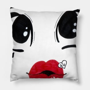 Cute Big Eyes Pillow