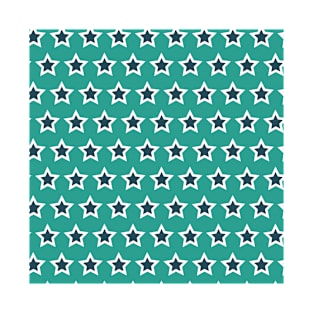 Ahmaud | Colorful Stars Pattern T-Shirt