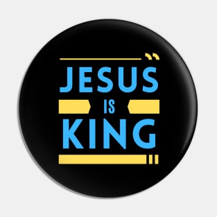 Jesus Is King | Christian Pin