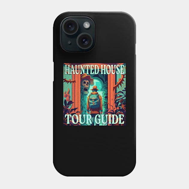 Haunted House Tour Guide Explorer Paranormal Investigation Phone Case by Contentarama