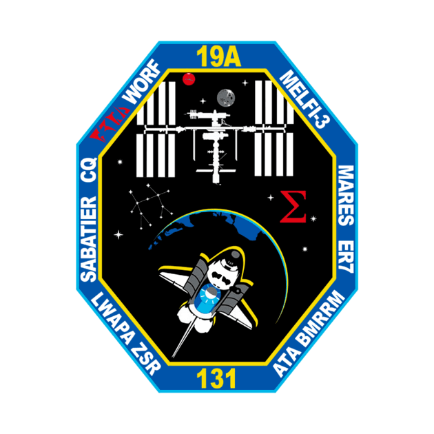 STS-131 Discovery Payload Team Patch by Spacestuffplus