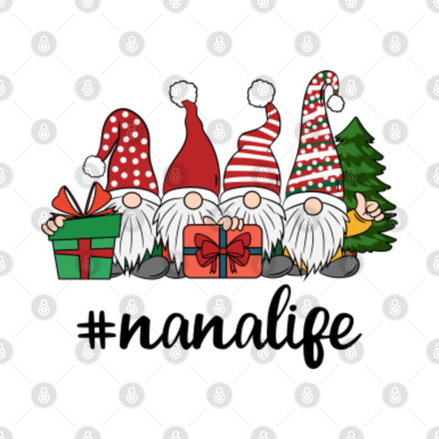 Discover Merry Christmas Gnomes Christmas Gift Nanalife - Christmas - T-Shirt