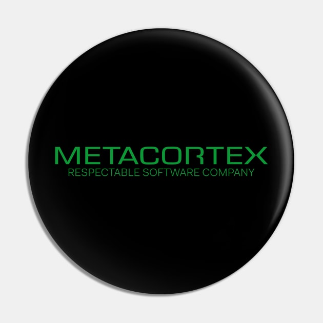 The Matrix - Metacortex Pin by ETERNALS CLOTHING