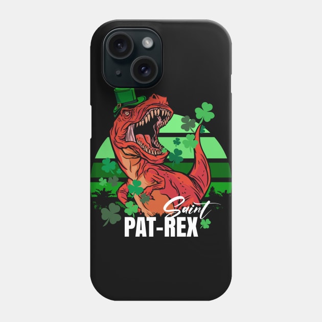 Saint Patrick’s Day Pat-REX funny Phone Case by design-lab-berlin