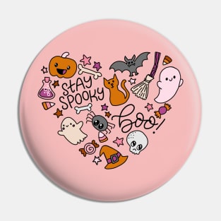 Love Halloween Pin