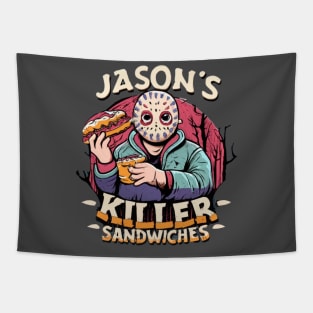 Jason's Sandwiches Tapestry