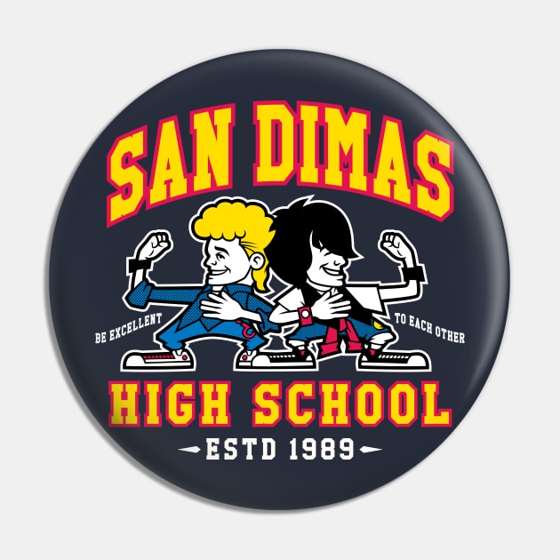 San Dimas High School Pin by Nemons