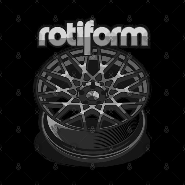 Rotiform R110 vector illustration (Grey) by idrdesign