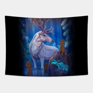 Deer and sevens Tapestry