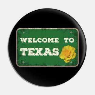 Yellow Rose Of Texas Pin