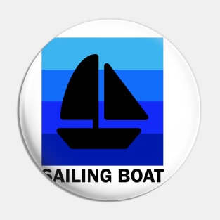 Sailing boat Pin