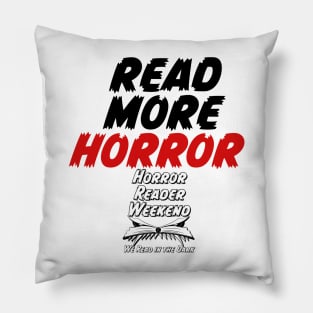 Read More Horror logo Pillow