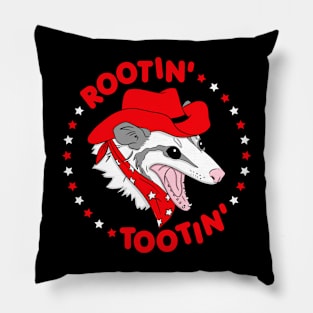 Rootin' Tootin' Possum Pillow