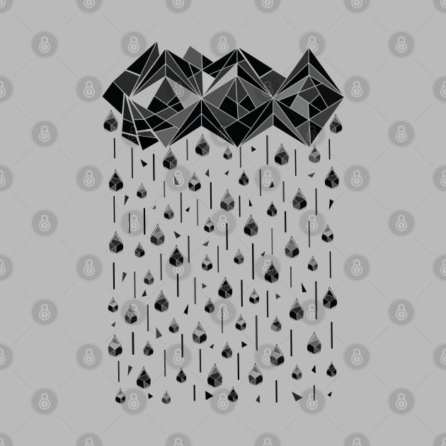 Geometric rain by CindyS