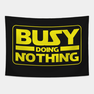 Busy Doing Nothing Tapestry