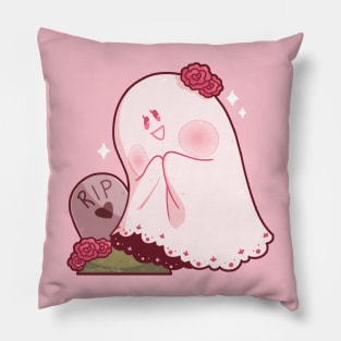 lace ghost Pillow