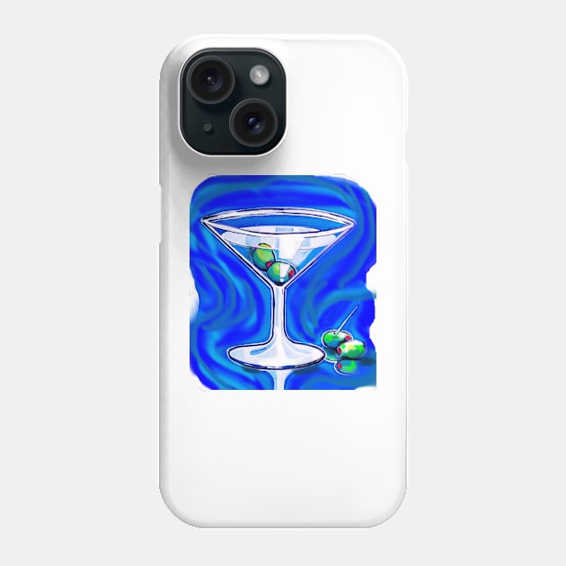 Martini Phone Case by Marisa-ArtShop