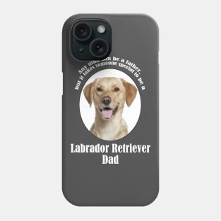 Yellow Lab Dad Phone Case