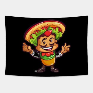 kawaii Taco T-Shirt cute potatofood funny Tapestry