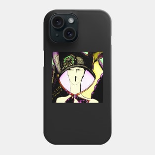 ART DECO SUMMER HAT Phone Case