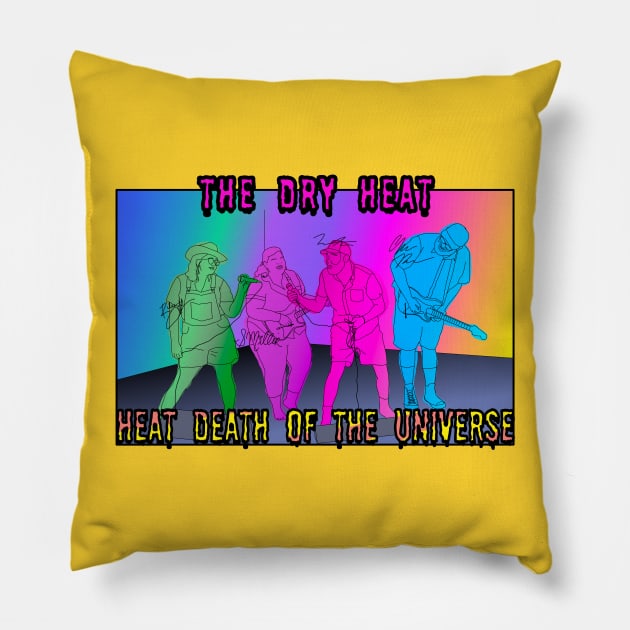 Heat Death of the Universe Pillow by cryptidwitch