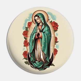 Our Lady of Guadalupe - Front Print Pin