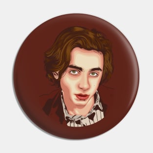 Timothee Chalamet Fan Art Pin