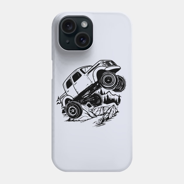 pickup vintagetruck Phone Case by TeeTruck