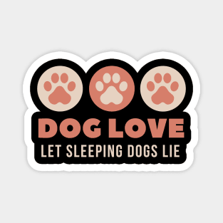 DOG LOVE Magnet