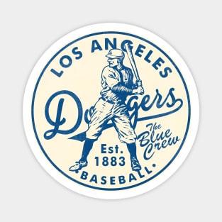 Old Style Dodgers (LARGE) by Buck Tee Magnet