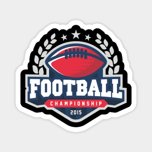 CHAMPIONSHIP Football Magnet