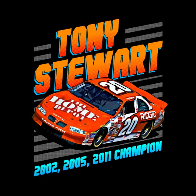 Tony Stewart 20 Legend by Erianna Bee