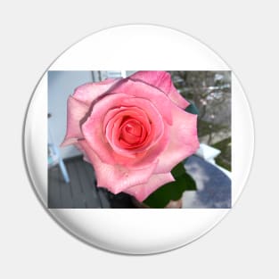 Pink Promise Rose For Breast Cancer Awareness Pin