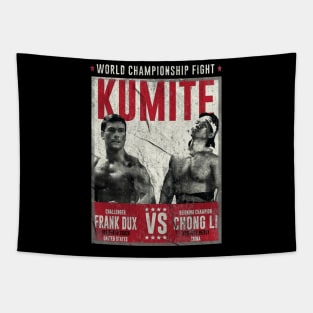 Bloodsport Championship Fight Tapestry