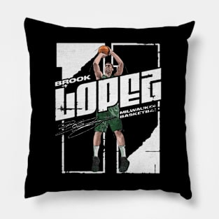 brook lopez stretch Pillow