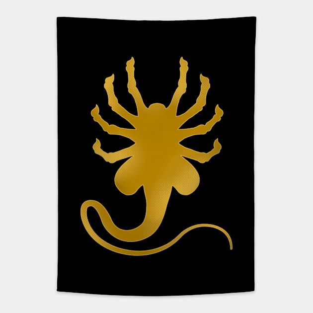 Facehugger Driver Tapestry by DCLawrenceUK