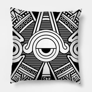 thirdeye_blackwhite Pillow