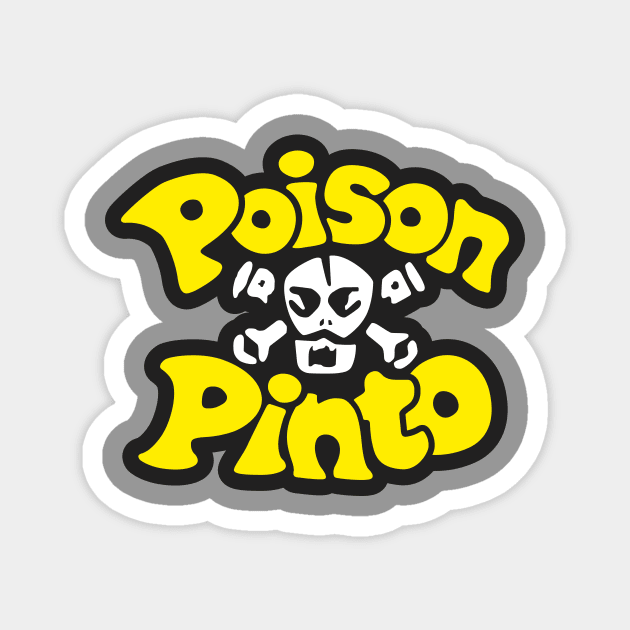 1976 - Poison Pinto (Silver) Magnet by jepegdesign