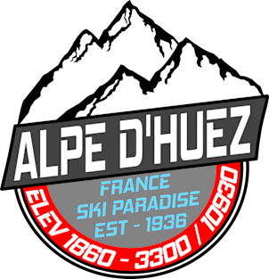 Ski L' Alpe D'Huez France Skiing Paradise Magnet