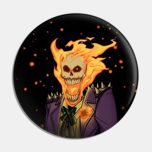 Ghost Jester Pin