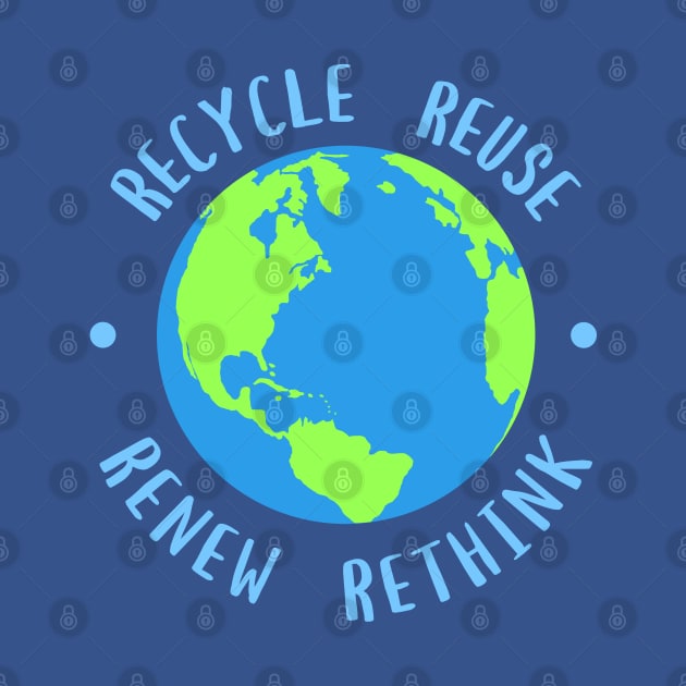 Recycle Reuse Renew Rethink by valentinahramov