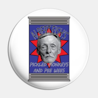 Albert Fish's Canned Goods Pin