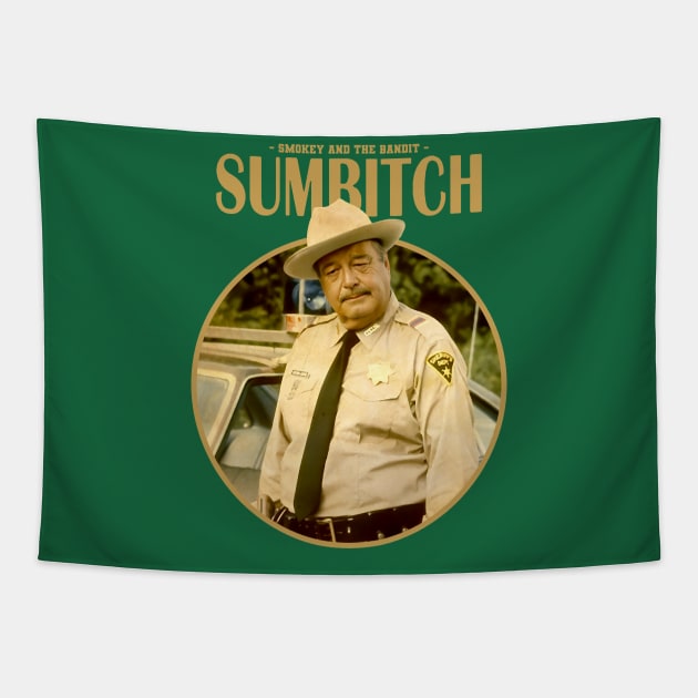 SUMBITCH POLICE Tapestry by sadistenan