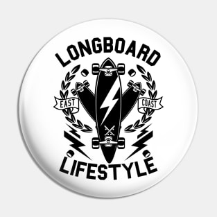 Longboard Pin