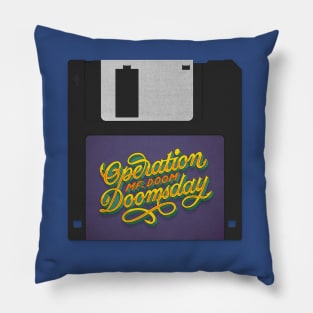 Operation Doomsday Floppy Disk Pillow